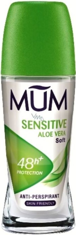 Mum Mum Sensitive Aloe Vera Deodorant Roll-On 50ml 1