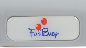 FUN BABY Krzesełko do karmienia dzieci 4 w 1 stolik, krzesełko, kółka z funkcją blokady - różowe 11