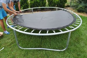 Trampolina ogrodowa SPORTIKO Trampolina ogrodowa z siatką i drabinką 312 cm (260-uniw) 13