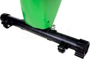 Rower stacjonarny Funfit Rower treningowy Magnetyczny Składany z pomiarem pulsu zielony 9