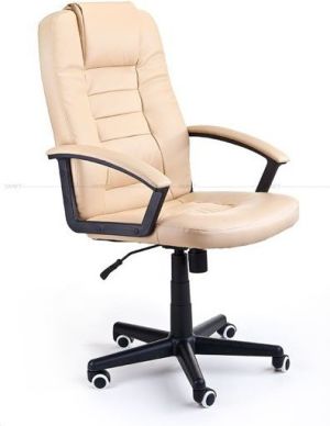 Krzesło biurowe Imaggio Fotel biurowy GIOVANI jasny brąz + gratis ! 1