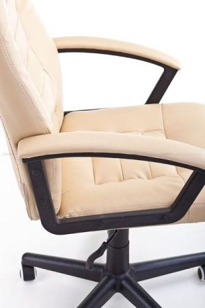 Krzesło biurowe Imaggio Fotel biurowy GIOVANI jasny brąz + gratis ! 3