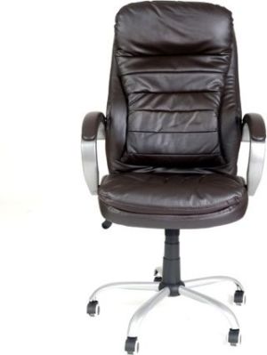 Krzesło biurowe Imaggio Fotel biurowy VIP MASSERANO brązowy + gratis ! 2