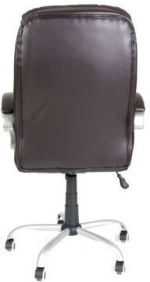 Krzesło biurowe Imaggio Fotel biurowy VIP MASSERANO brązowy + gratis ! 6