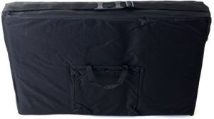 PROFIBED Łóżko do masażu 2 segmentowe aluminiowe o szerokości 70 cm, niebieskie 7