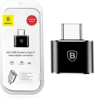 Adapter USB Baseus USB-C - USB Czarny  (27625-uniw) 1