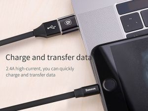 Adapter USB Baseus USB-C - USB Czarny  (27625-uniw) 8