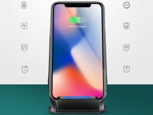 Ładowarka Rock Ładowarka indukcyjna qi Rock w3 quick charge czarna 7