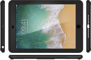 Etui na tablet Spigen Etui Spigen Tough Armor Tech ipad 9.7 2017/ 2018 + Szkło black 13