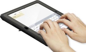 Etui na tablet Spigen Etui Spigen Tough Armor Tech ipad 9.7 2017/ 2018 + Szkło black 9