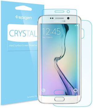 Spigen Folia ochronna na ekran i plecki Spigen Samsung Galaxy S6 edge 1