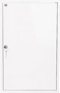 Alfako Rozdzielnica modułowa 5x24 natynkowa IP40 zamek RAL9003 reg ramka z drzwiami (A-RZ52) 2