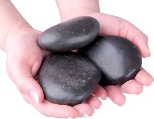 Masażer inSPORTline Kamienie wulkaniczne do masażu inSPORTline River Stone 8-10 cm - 3 szt. 1