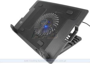 AAB Cooling NC20 Czarna Podstawka pod laptopa 1