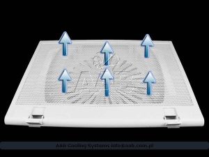 AAB Cooling NC42 Podstawka pod laptopa Biała 3