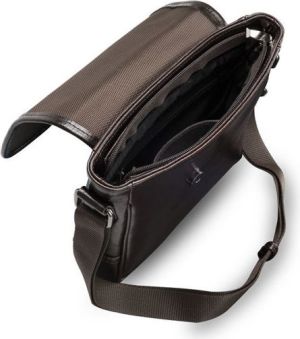 Solier Torba listonoszka skórzana brązowa 6