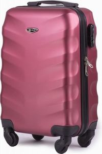 Solier Podręczna walizka kabinowa abs Różowa (82010-uniw) 1