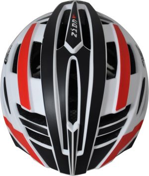 Axer Sport Kask rowerowy Reno biało-czarno-czerwony r. M (A25147-M) 1