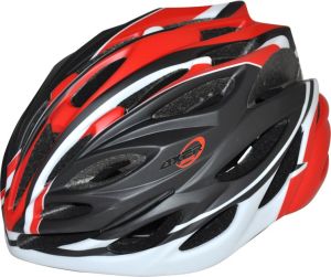 Axer Sport Kask rowerowy czarno-czerwony r. L (A24973-L) 1