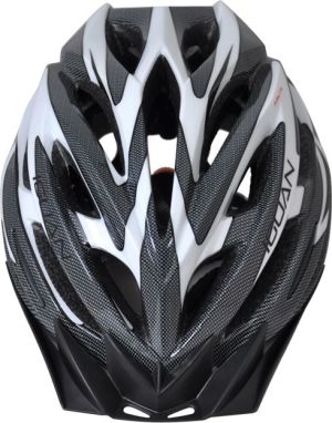 Axer Sport Kask rowerowy Iguan czarno-biały r. XL (A25772) 1