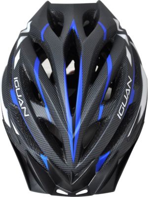 Axer Sport Kask rowerowy Iguan czarno-niebieski r. L (A25727) 1