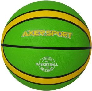 Axer Sport Piłka do koszykówki zielona 7" 1