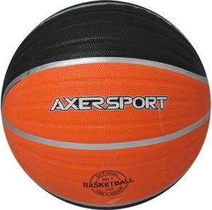 Axer Sport Piłka do koszykówki pomarańczowo-czarna 7" 1