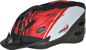 Axer Sport Kask rowerowy czarno-czerwony r. L (A1455-L) 1