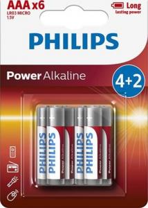 Philips Bateria PowerLife AAA / R03 6 szt. 1