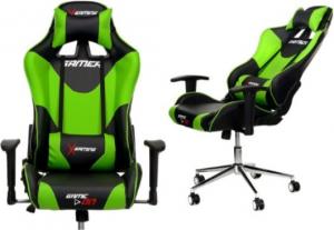 Fotel CALVIANO X-Gamer Zielono-czarny 2