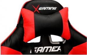 Fotel CALVIANO X-Gamer Czerwono-czarny 7