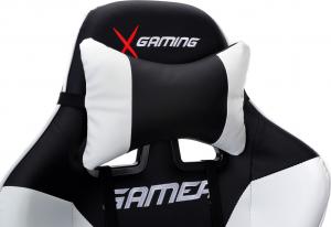 Fotel CALVIANO X-Gaming 1712 biało-czarny 9