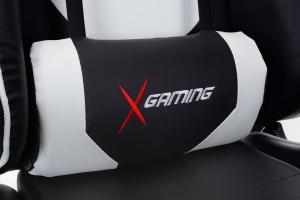 Fotel CALVIANO X-Gaming 1712 biało-czarny 10
