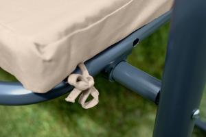 Furnide Huśtawka ogrodowa "Relax Plus" beżowa (1602) 16