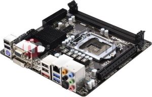 Płyta główna ASRock B75M-ITX B75 s1155 2DDR3 USB3/GLAN mITX - B75M-ITX 2