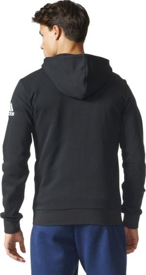 Adidas Bluza męska Essentials Base Full Zip Hoodie Fleece czarna r. L ( BK3717) Sklep-presto.pl