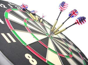 Harrows Tarcza papierowa Bristow Family 46.7x2.5 cm (T1078) 3