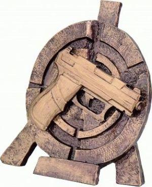Victoria Sport Figurka odlewana - pistolet RTY3065/BR 1