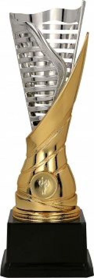 Victoria Sport Puchar plastikowy srebrno-złoty 9088C 1