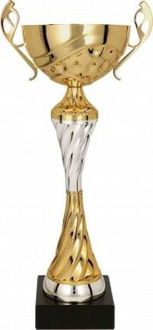 Victoria Sport Puchar metalowy złoto-srebrny T-M 7124C 1