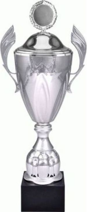 Victoria Sport Puchar metalowy złoty z przykrywką 4127/AP 1