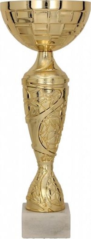 Victoria Sport Puchar metalowy złoty 9098C 1