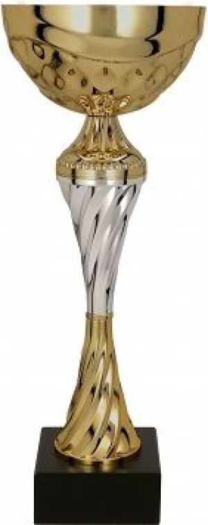 Victoria Sport Puchar metalowy złoto-srebrny T-M 8233A 1