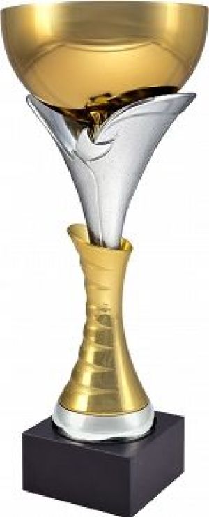 Victoria Sport Puchar metalowy złoto-srebrny 7135D 1