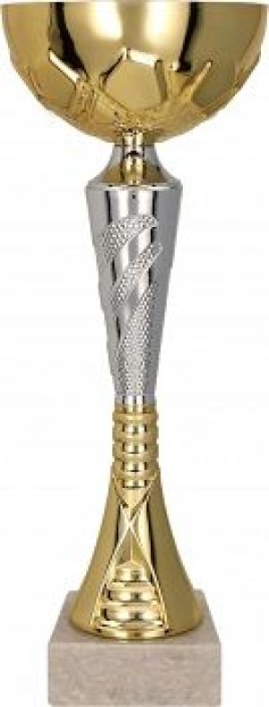 Victoria Sport Puchar metalowy złoto-srebrny 9044D 1