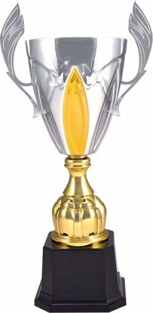 Victoria Sport Puchar metalowy złoty 4121B 1