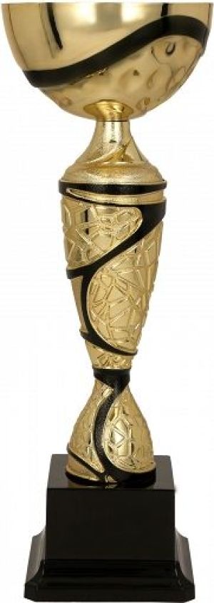Victoria Sport Puchar metalowy złoto-czarny 7196F 1