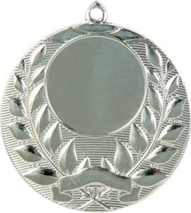 Victoria Sport Medal srebrny ogólny z miejscem na emblemat 25 mm - medal stalowy 1