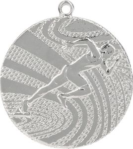 Victoria Sport Medal stalowy dla biegacza srebrny 1