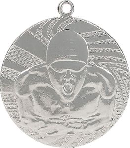 Victoria Sport Medal stalowy pływanie srebrny 1